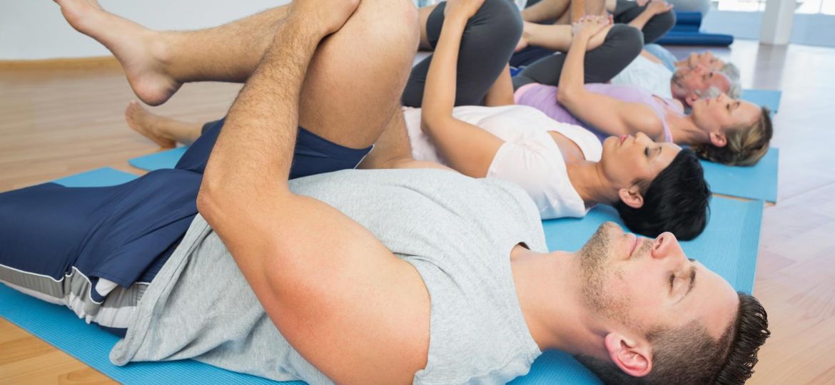 stretching